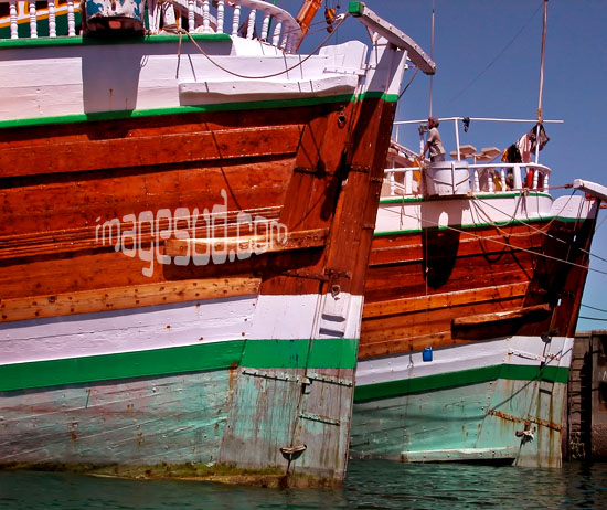 voilier traditionnel : boutre de la Mer Rouge