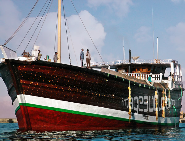 voilier traditionnel : boutre de la Mer Rouge