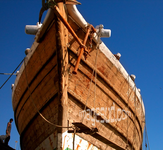 voilier traditionnel : boutre de la Mer Rouge