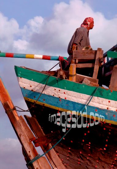 voilier traditionnel : boutre de la Mer Rouge