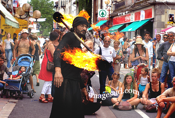 Festival de théatre de rue, Aurillac, 2010