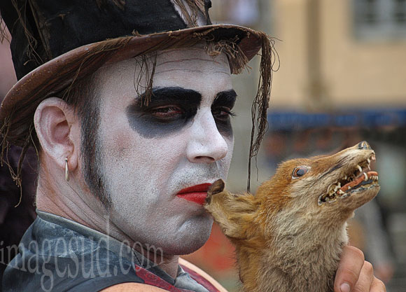 Festival de théatre de rue, Aurillac, 2010