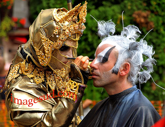 Festival de théatre de rue, Aurillac, 2010