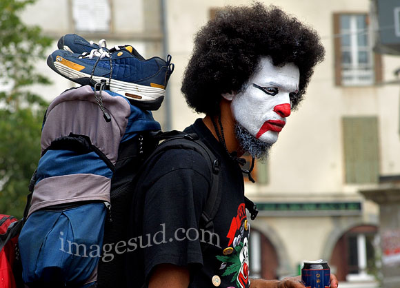 Festival de théatre de rue, Aurillac, 2010