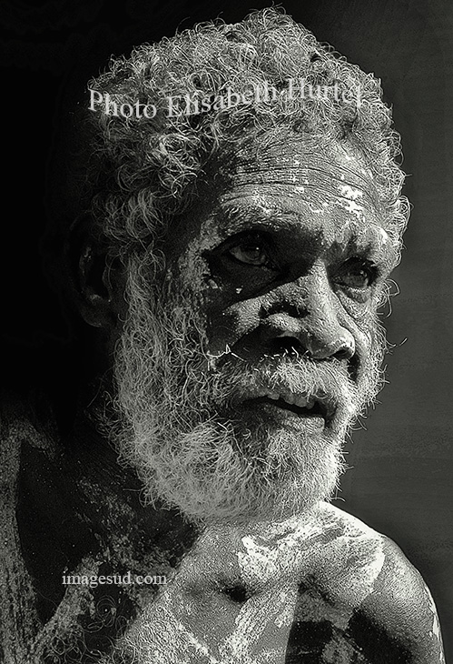 Portrait d'un Aborigène, australie-0725